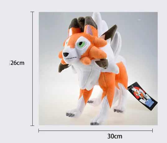 Pokémon Plush Toy - Standing Lycanroc (Dusk Form)