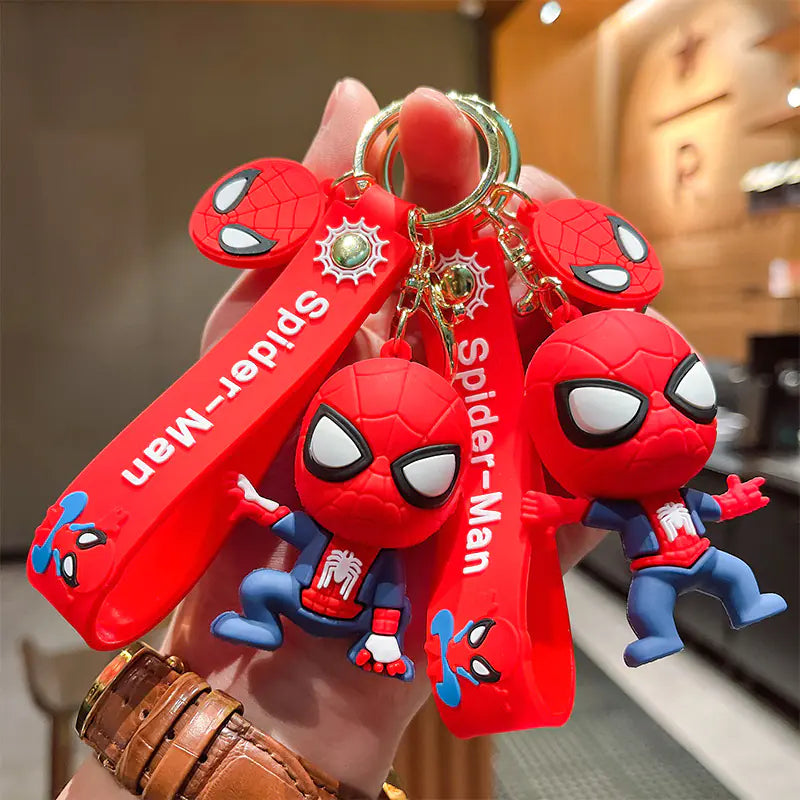 Spider-Man Hanging Keychain Figure for Couples Gift