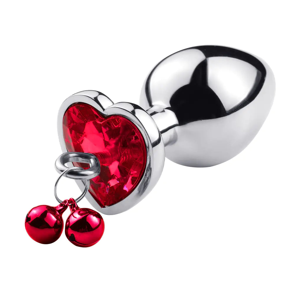 Metallic Bell Anal Plug for Adult Play (Unique Toy)