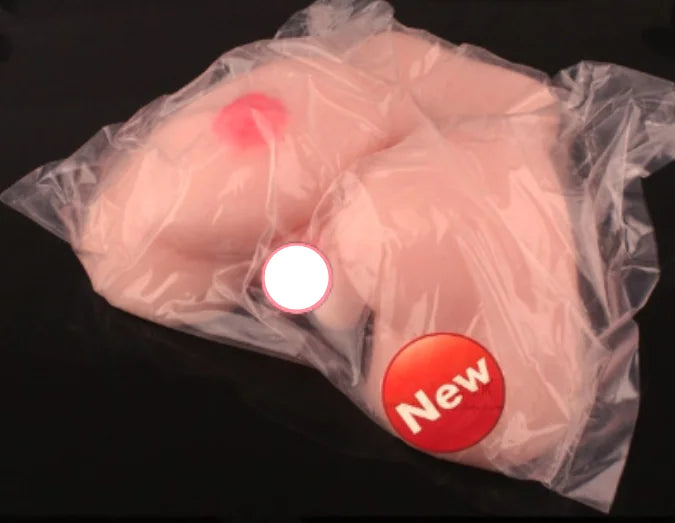 "Men's Silicone Doll with Big Butt and Masturbator"