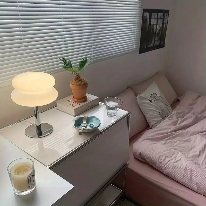 Modern USB Table Lamp: Nordic Minimalist Design