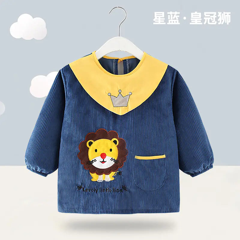 Waterproof Full-Sleeve Bib for Kids and Babies