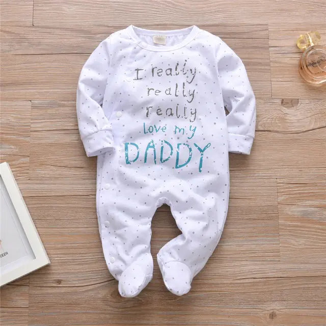 Newborn Baby Boys and Girls Romper Jumpsuit Outfit