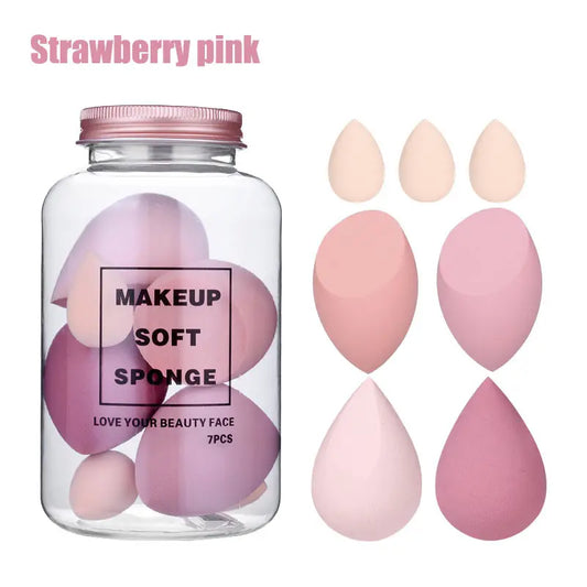 7pcs Makeup Sponge Set for Foundation and Concealer