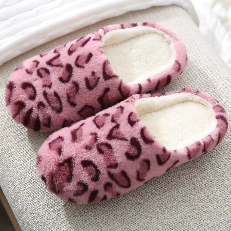 Warm Non-Slip Cotton Slippers for Women