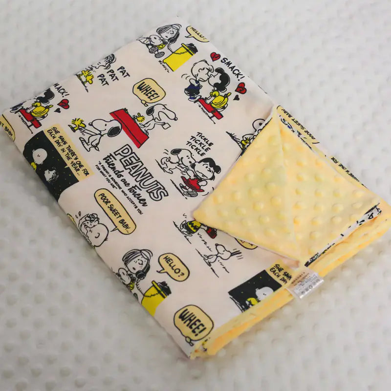 Thick Cartoon Baby Blanket for Warmth & Breathability