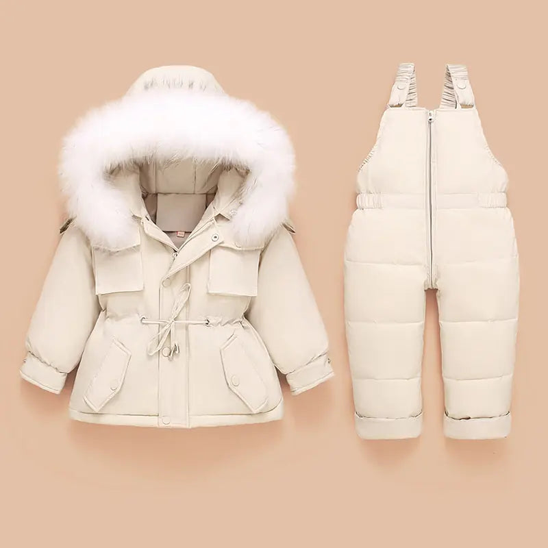 Children's Down Jacket Set for Boys and Girls
