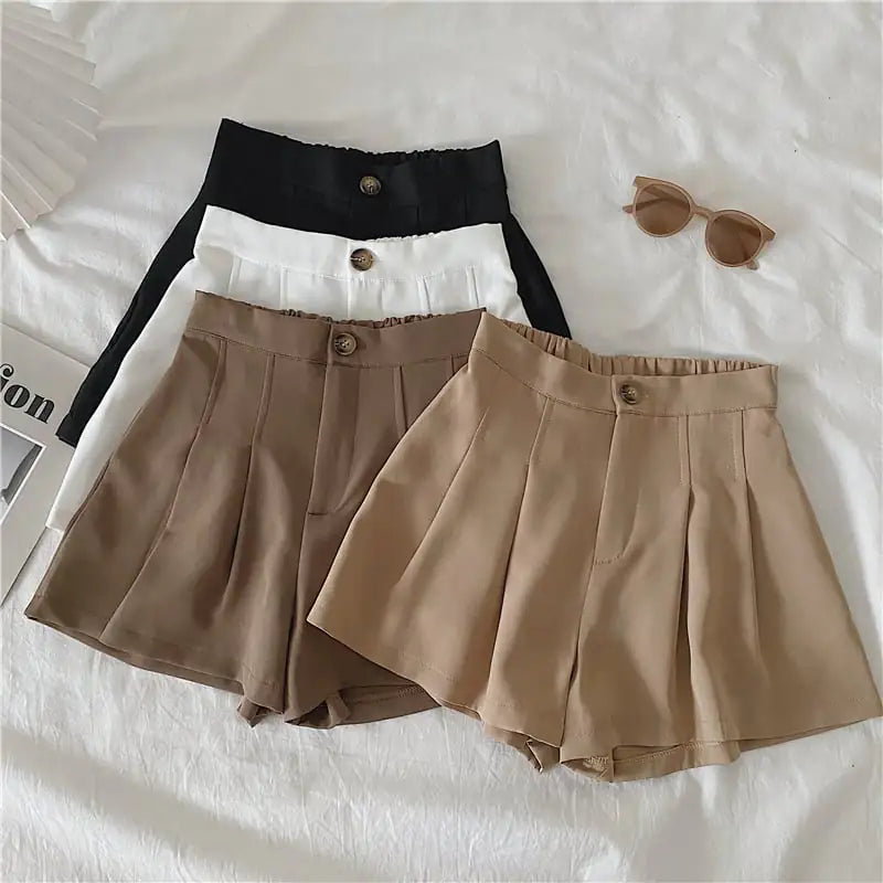 Women's High Waist Loose Casual Summer Shorts