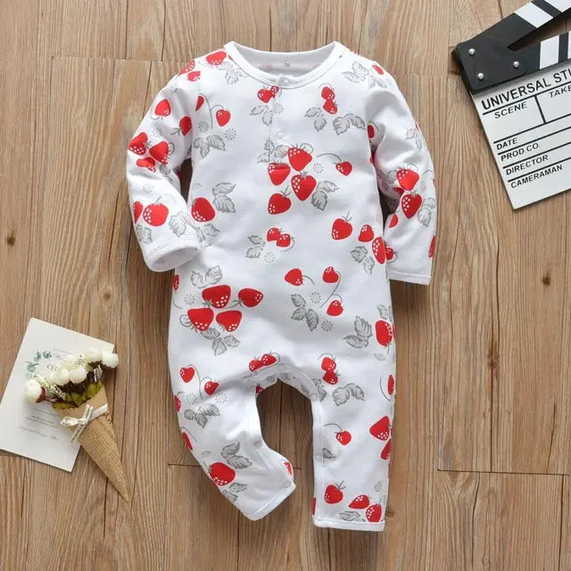 Newborn Baby Boys and Girls Romper Jumpsuit Outfit