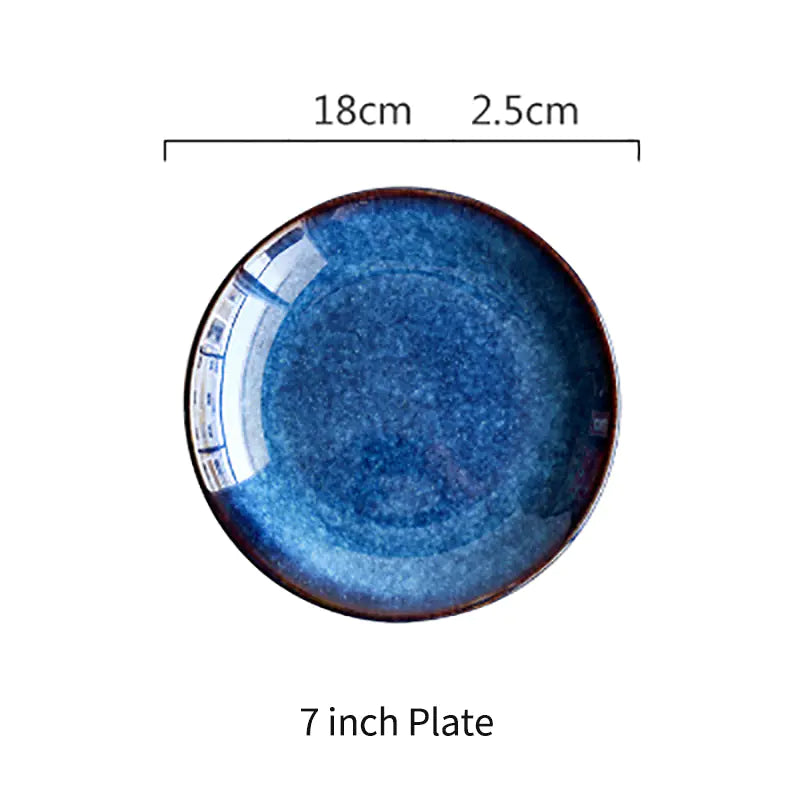 Ceramic Tableware Set for Home and Restaurant (5 Pieces)