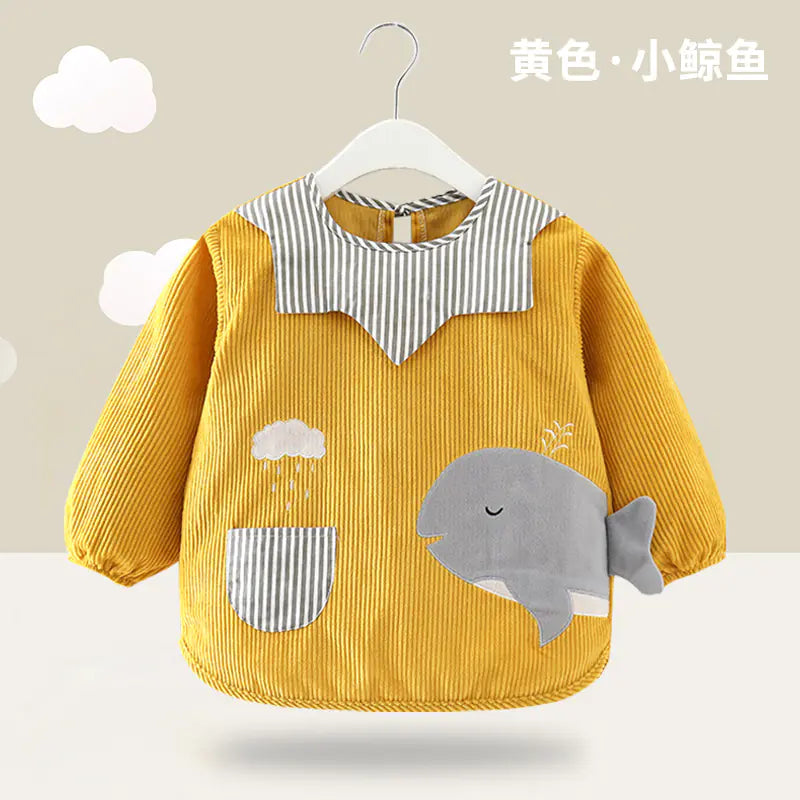 Waterproof Full-Sleeve Bib for Kids and Babies