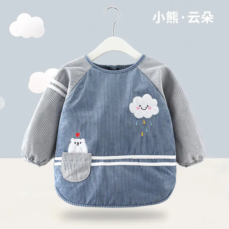 Waterproof Full-Sleeve Bib for Kids and Babies