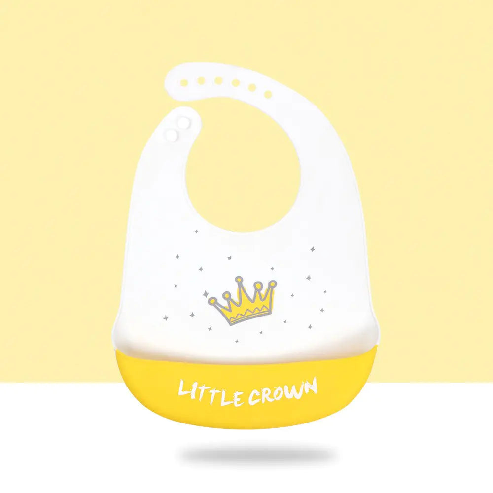 Super Soft Waterproof Cartoon Silicone Baby Bib