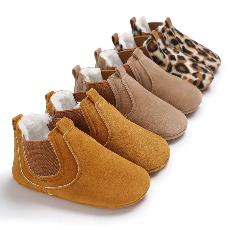 Winter Soft Sole Non-Slip Baby Shoes for 0-1 Year Olds