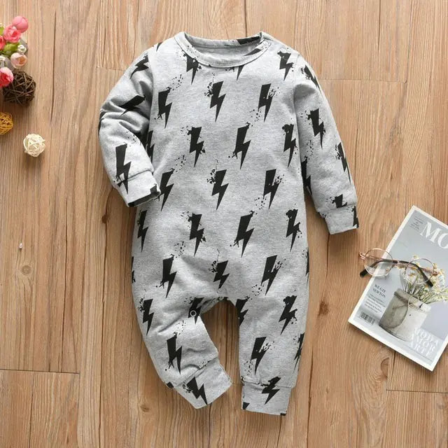 Newborn Baby Boys and Girls Romper Jumpsuit Outfit