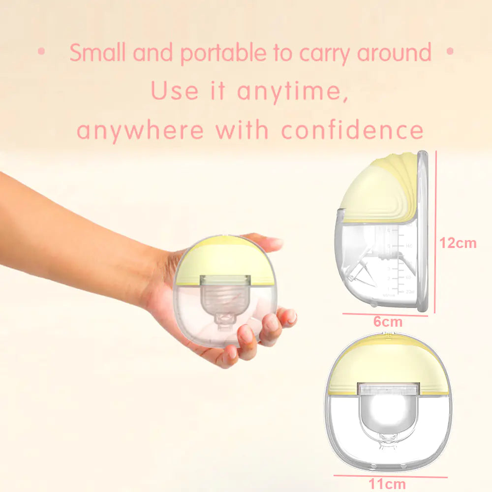 Portable Electric Wearable Mute Breast Pump All-in-One