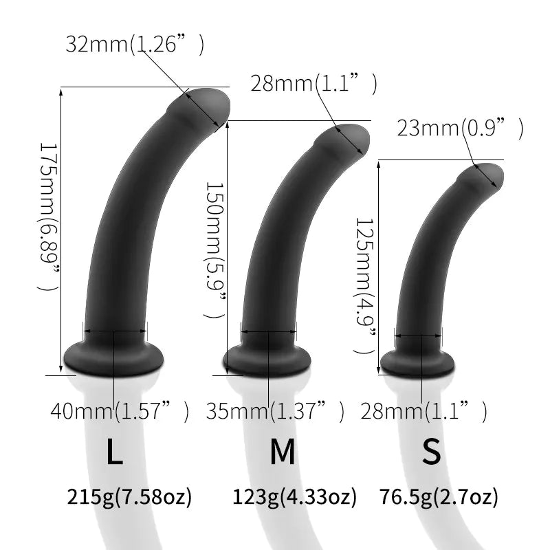 Silicone Suction Cup Anal Plug for Couples' Pleasure