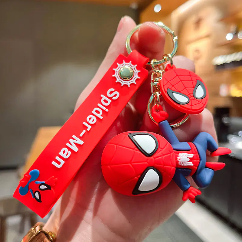 Spider-Man Hanging Keychain Figure for Couples Gift