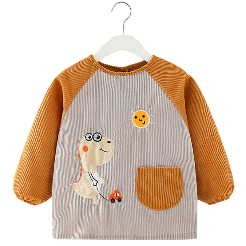 Waterproof Full-Sleeve Bib for Kids and Babies