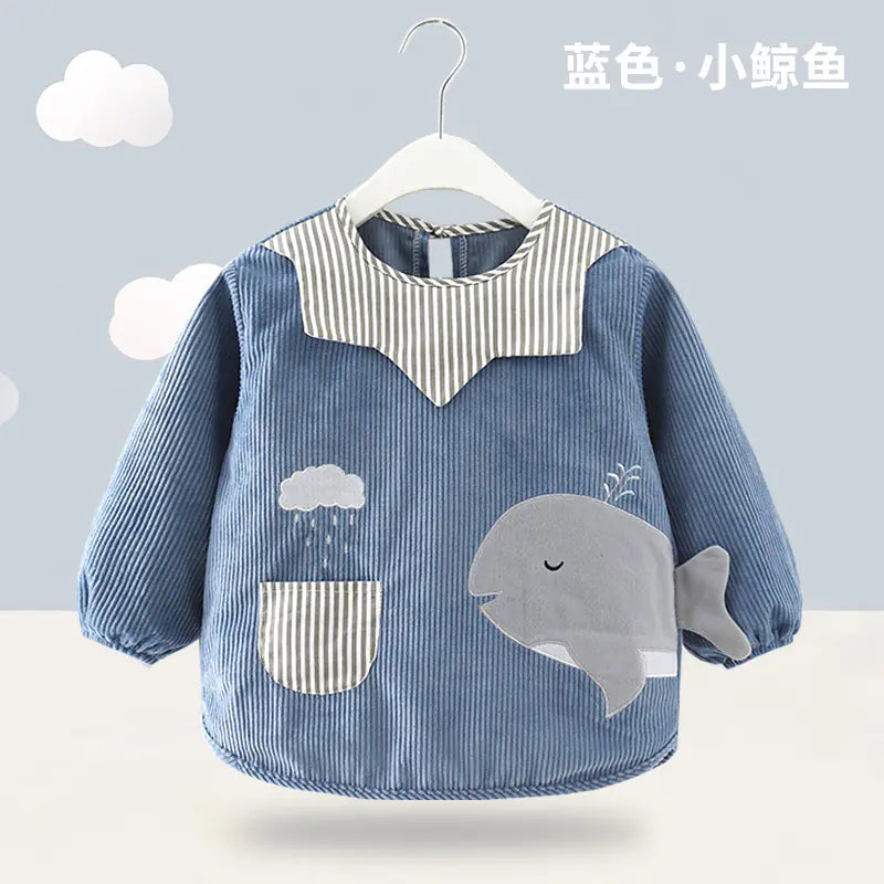 Waterproof Full-Sleeve Bib for Kids and Babies