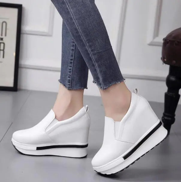 Casual Platform Wedge Sneakers for Easy Wear