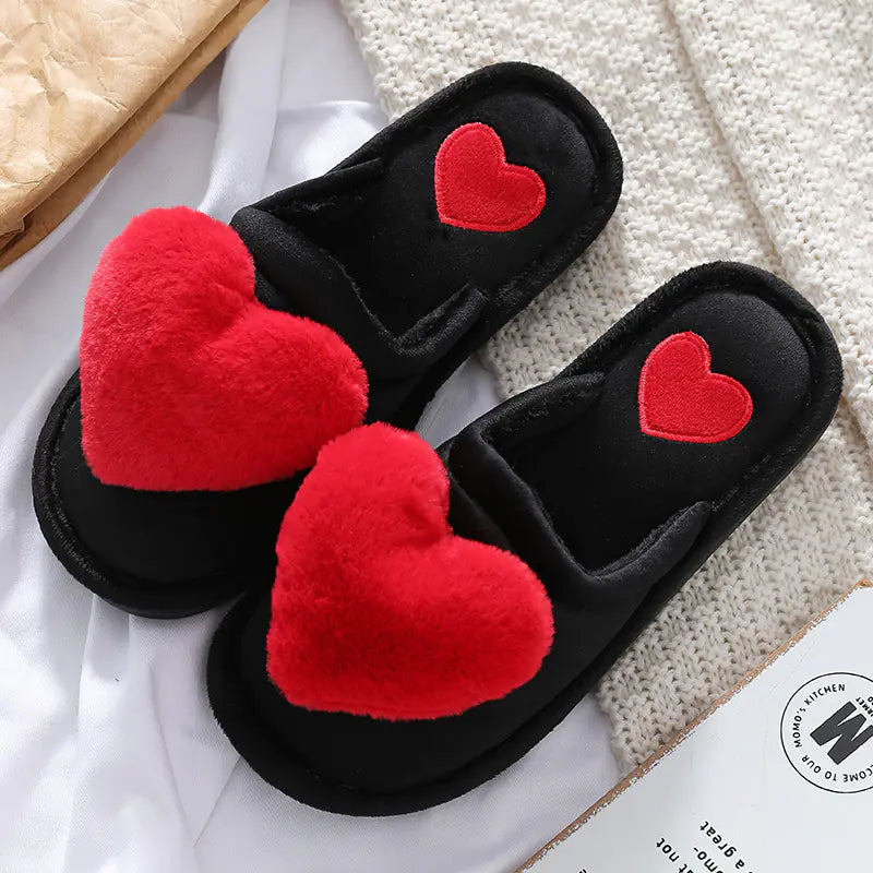 Warm Non-Slip Cotton Slippers for Women