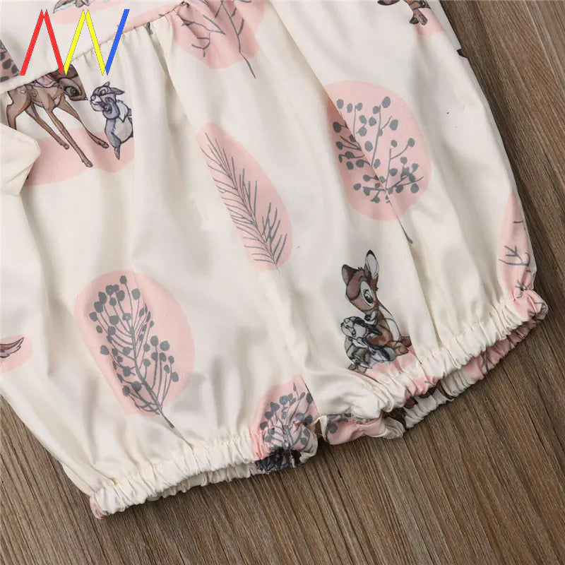 Newborn Baby Girls' Romper Jumpsuit Clothes