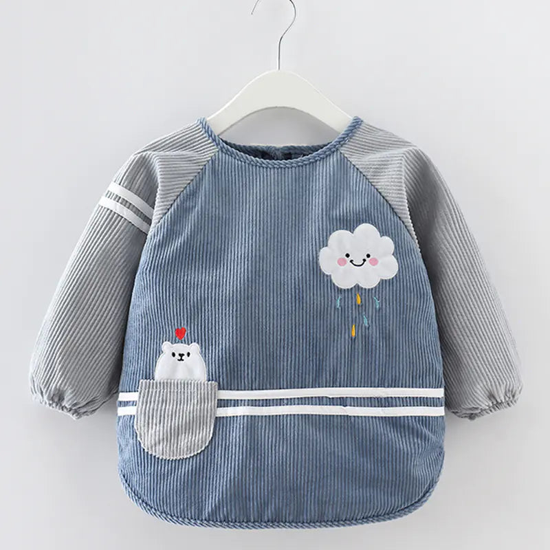 Waterproof Full-Sleeve Bib for Kids and Babies