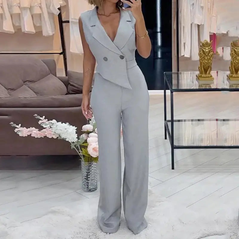 2023 Women's Elegant Loose Jumpsuit Summer Collection