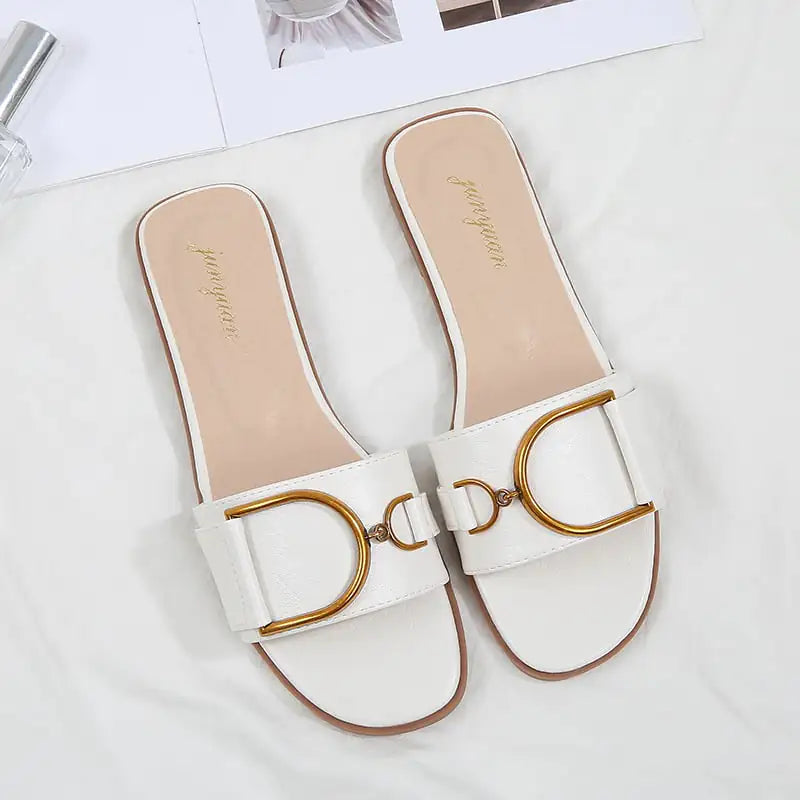 Women's Flat Beach Sandals and Fashion Slippers