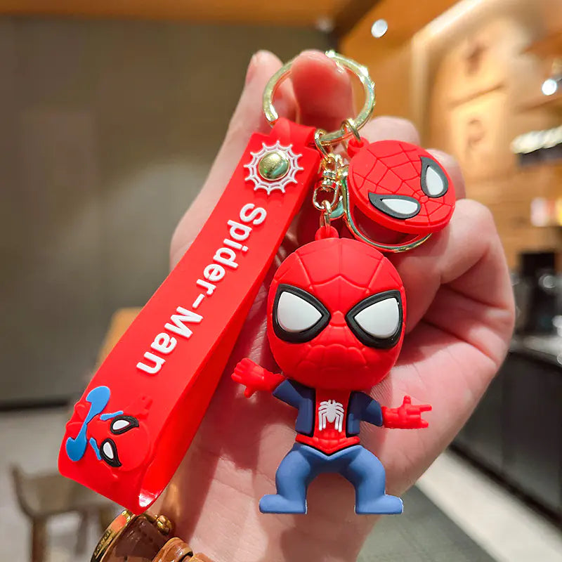 Spider-Man Hanging Keychain Figure for Couples Gift