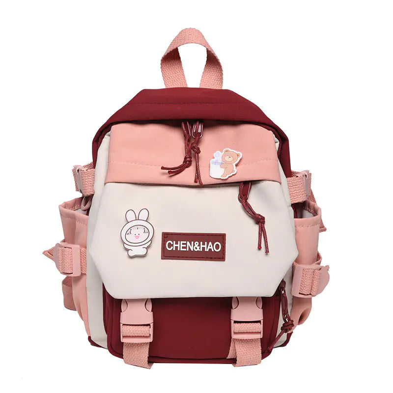 Korean Style Multi-Pocket Backpack for Students