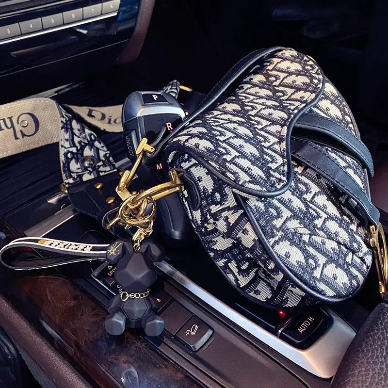 Punk Rabbit Keychain Couple Accessories for Bags