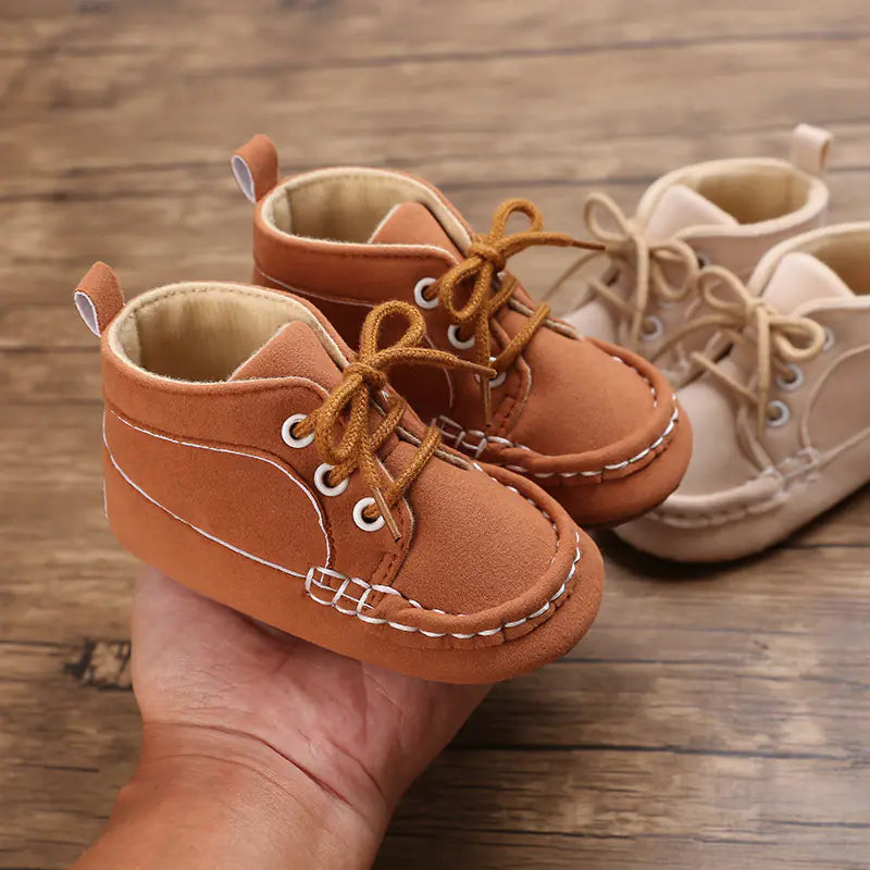 Casual Soft Sole Baby Shoes for Boys (0-1 Years)
