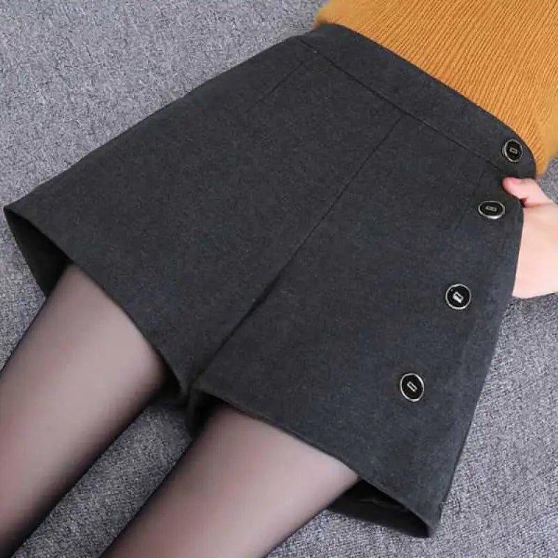 Elastic Waist Bootcut Pants