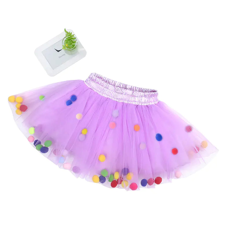 Fluffy Princess Dress with All-Match Net Yarn Skirt