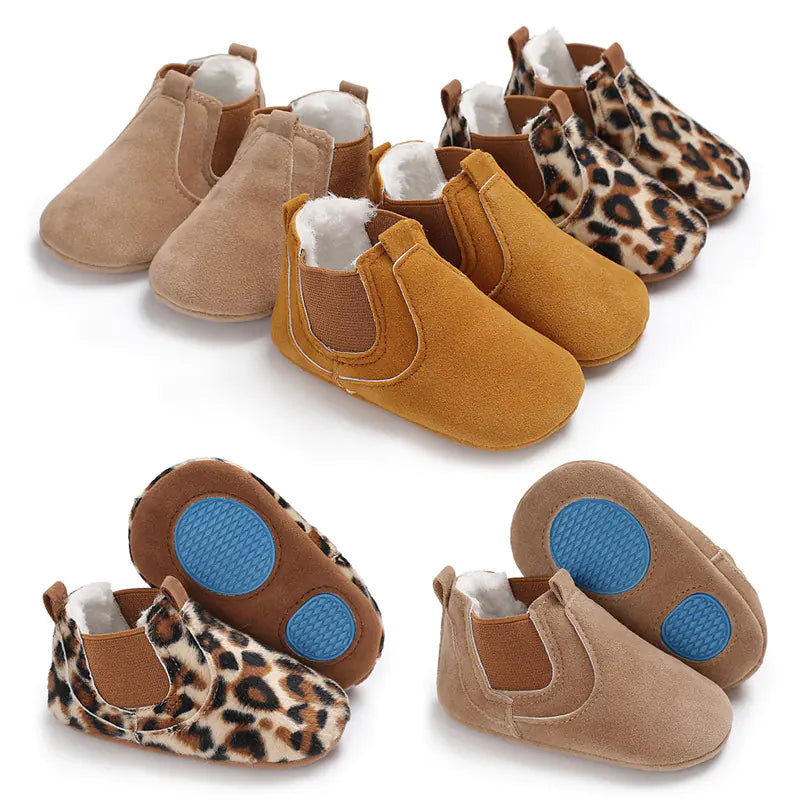 Winter Soft Sole Non-Slip Baby Shoes for 0-1 Year Olds