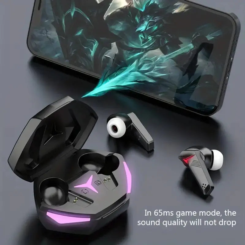 T33 Low Latency Wireless Gaming Earbuds for Music & Calls
