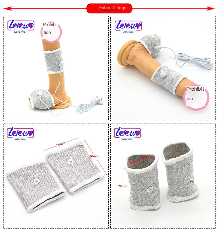 Electric Stimulation Masturbator and BDSM Accessory