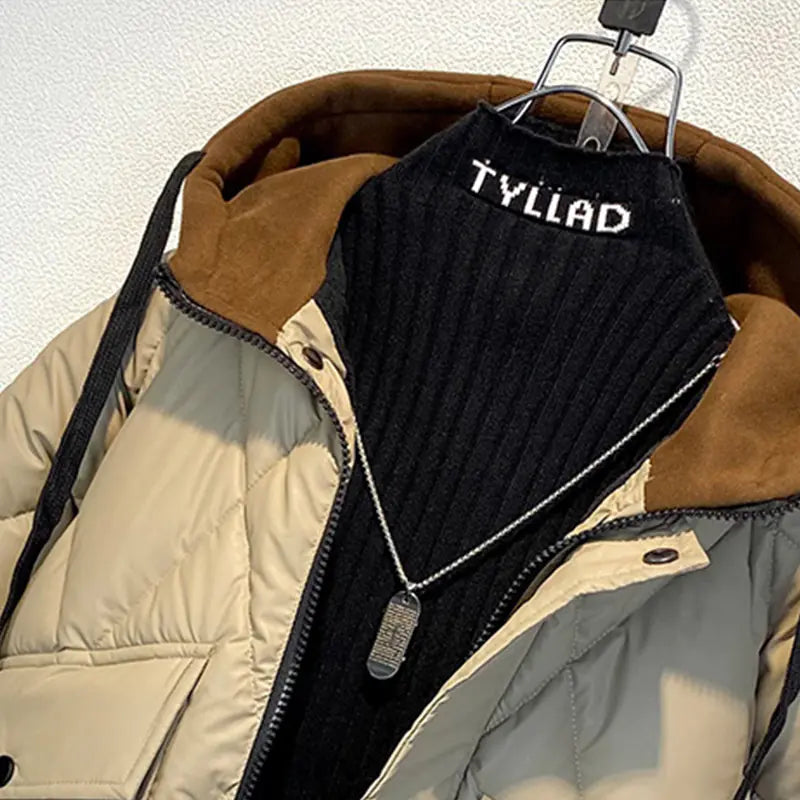 Children's Thick Warm Hooded Down Jacket for Boys