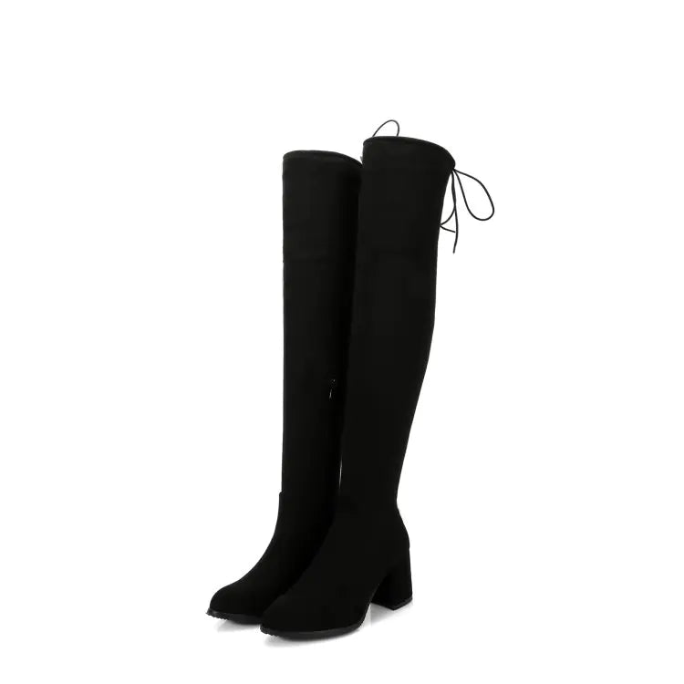 Winter High-Heeled Over-the-Knee Women's Boots