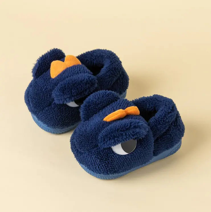 Warm Non-slip Dinosaur Cotton Slippers for Home
