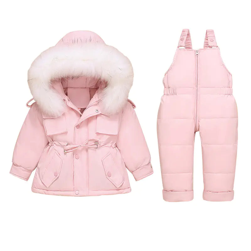 Children's Down Jacket Set for Boys and Girls