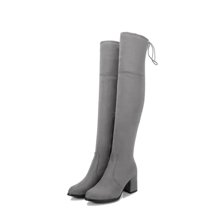 Winter High-Heeled Over-the-Knee Women's Boots