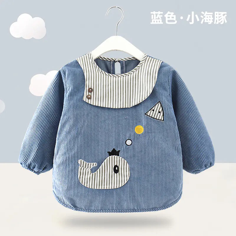 Waterproof Full-Sleeve Bib for Kids and Babies