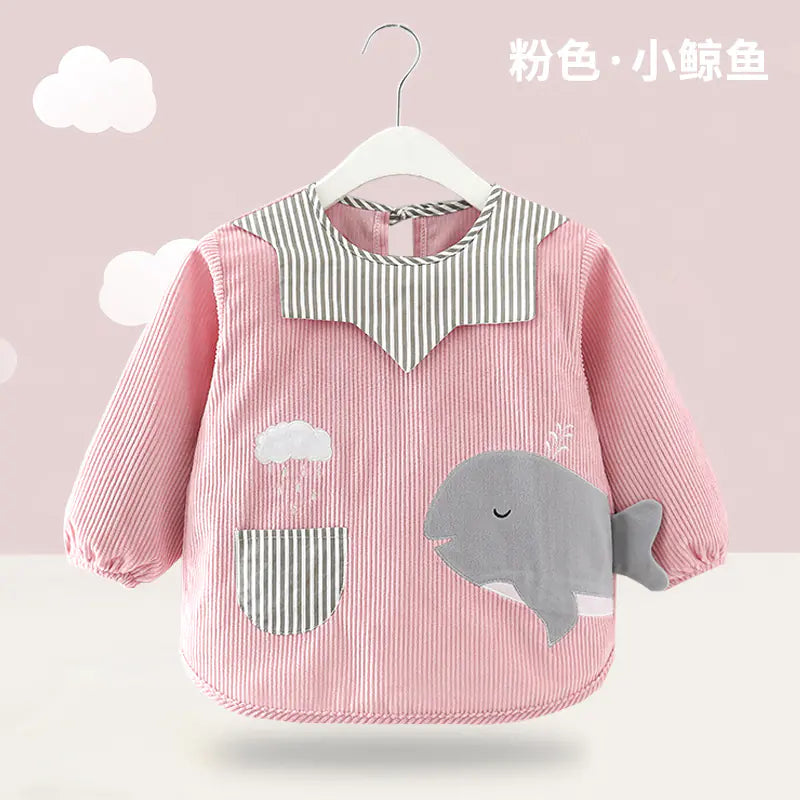 Waterproof Full-Sleeve Bib for Kids and Babies