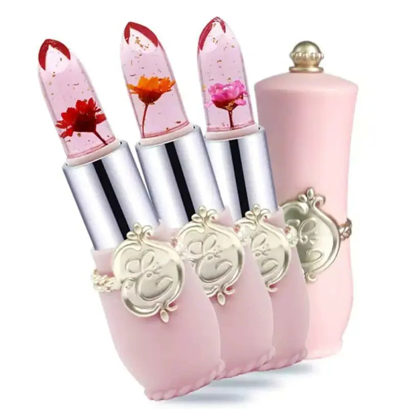Flower Jelly Waterproof Temperature Changing Lipstick