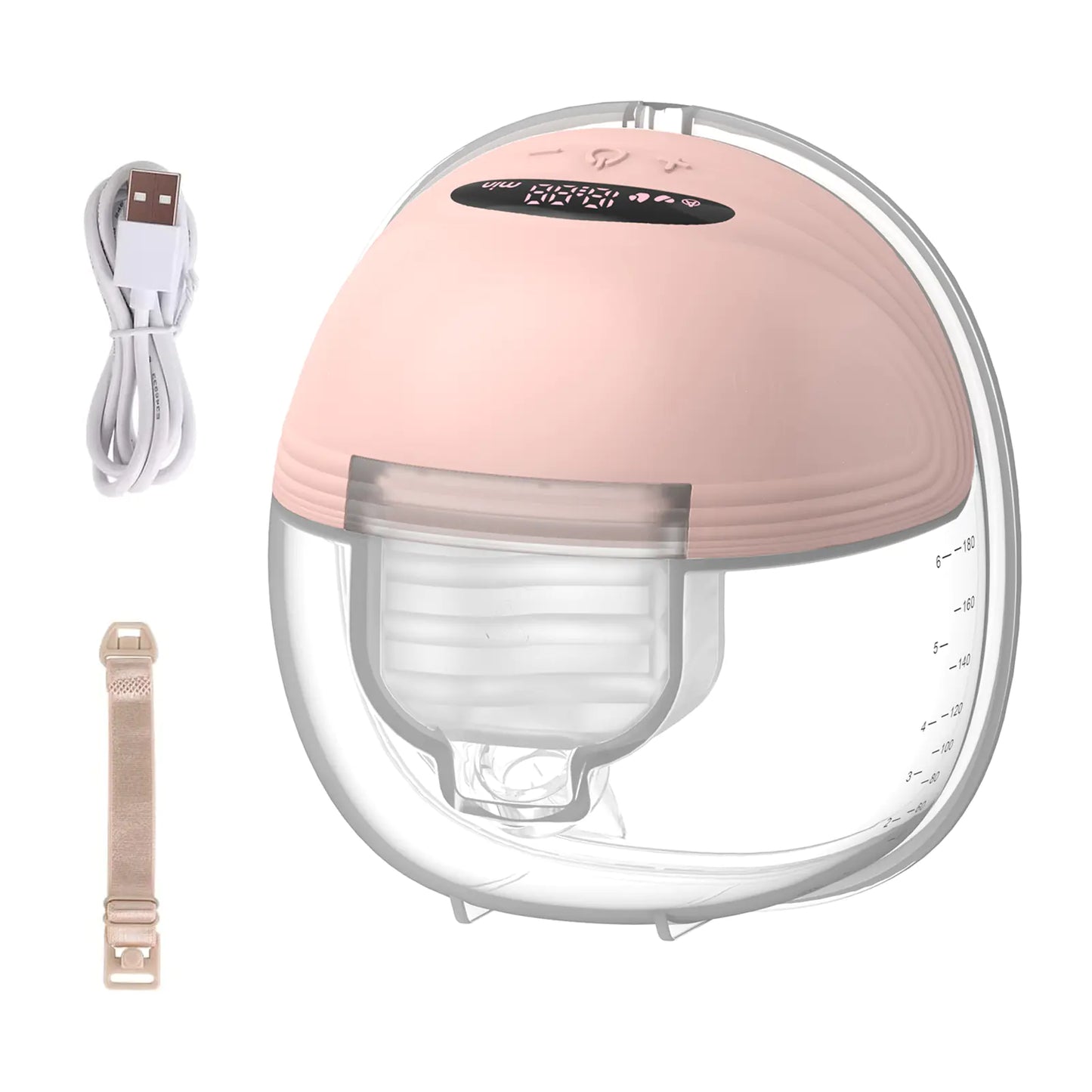 Intelligent All-in-One Electric Breast Pump with Large Suction