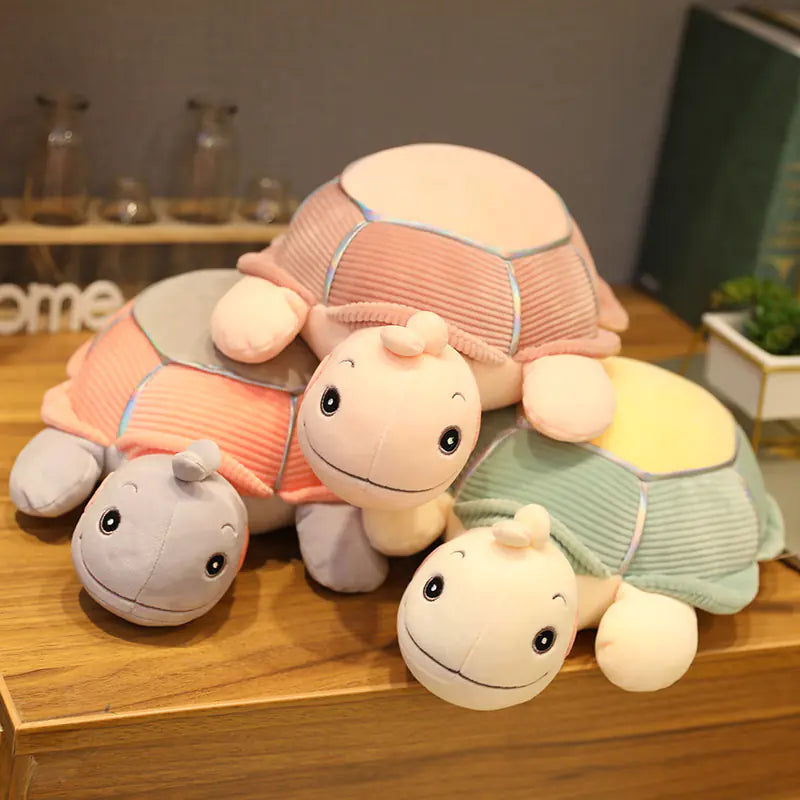 Cute Plush Turtle Toy - Soft Doll Pillow for Kids