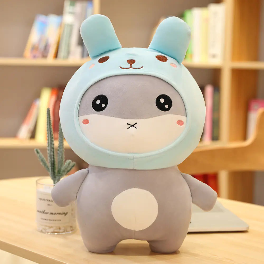 Cute Plush Hamster Toy with Transforming Features